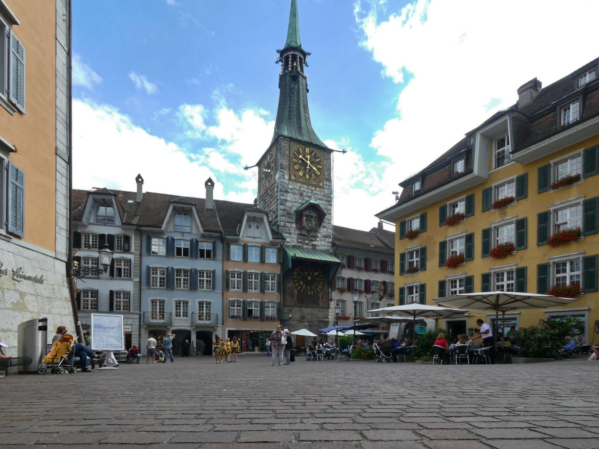 Baeren Self Check-In Hotel Solothurn Exterior foto